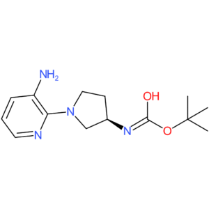 (R)-tert-Butyl 1-(3-aminopyridin-2-yl)pyrrolidin-3-ylcarbamate