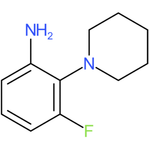 3-Fluoro-2-(piperidin-1-yl)aniline