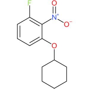 1-(Cyclohexyloxy)-3-fluoro-2-nitrobenzene