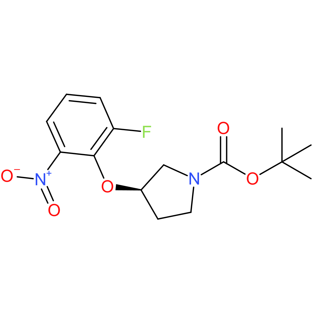 (R)-tert-Butyl 3-(2-fluoro-6-nitrophenoxy)pyrrolidine-1-carboxylate