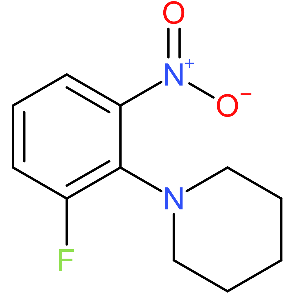 1-(2-Fluoro-6-nitrophenyl)piperidine