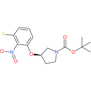 (R)-tert-Butyl 3-(3-fluoro-2-nitrophenoxy)pyrrolidine-1-carboxylate