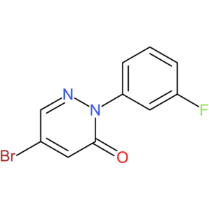 5-Bromo-2-(3-fluorophenyl)pyridazin-3(2H)-one