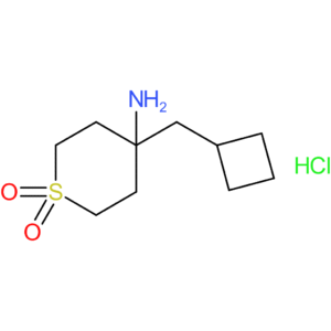 4-Amino-4-(cyclobutylmethyl)-1Lambda(6)-thiane-1,1-dione hydrochloride
