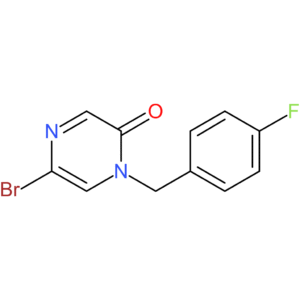 5-Bromo-1-(4-fluorobenzyl)pyrazin-2(1H)-one