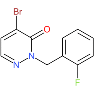 4-Bromo-2-(2-fluorobenzyl)pyridazin-3(2H)-one