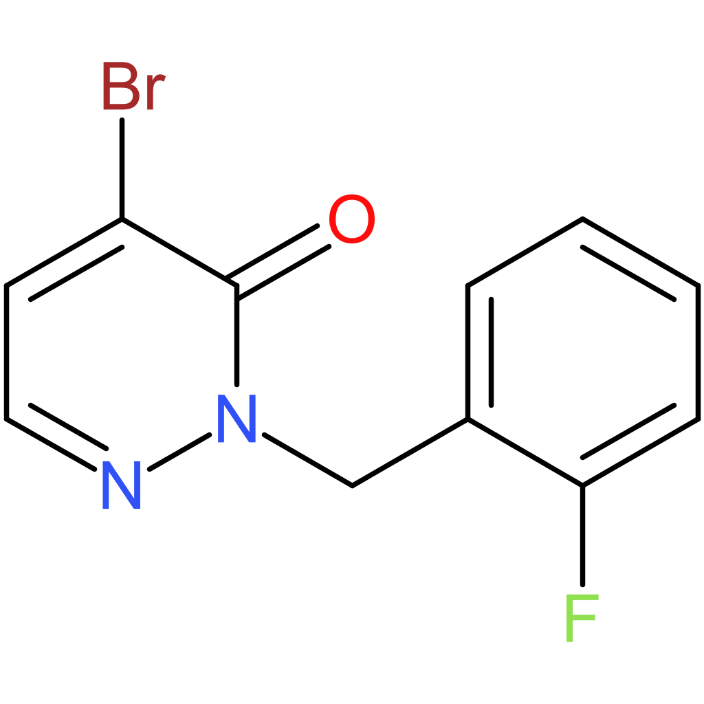 4-Bromo-2-(2-fluorobenzyl)pyridazin-3(2H)-one