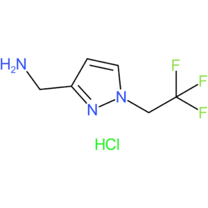 [1-(2,2,2-Trifluoroethyl)-1H-pyrazol-3-yl]methanamine hydrochloride