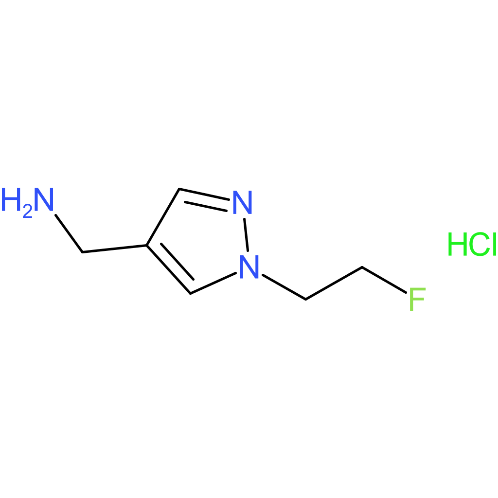 [1-(2-Fluoroethyl)-1H-pyrazol-4-yl]methanamine hydrochloride