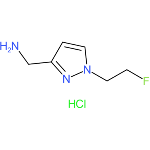 [1-(2-Fluoroethyl)-1H-pyrazol-3-yl]methanamine hydrochloride
