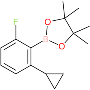 2-(2-Cyclopropyl-6-fluorophenyl)-4,4,5,5-tetramethyl-1,3,2-dioxaborolane