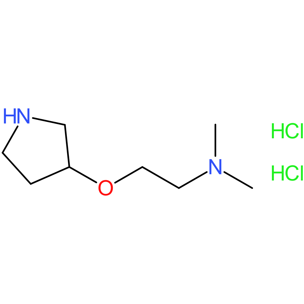 N,N-Dimethyl-2-(pyrrolidin-3-yloxy)ethanamine dihydrochloride
