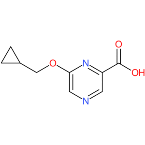 6-(Cyclopropylmethoxy)pyrazine-2-carboxylic acid
