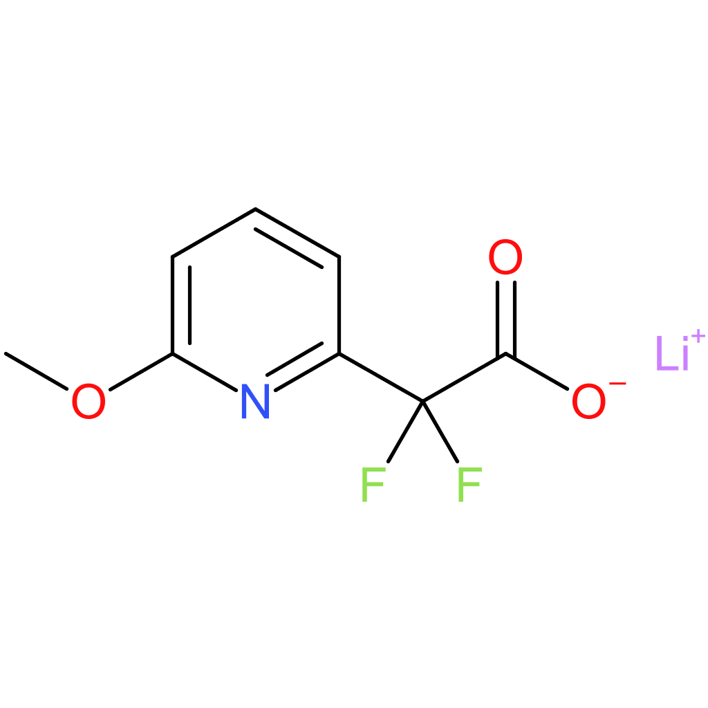 Lithium 2,2-difluoro-2-(6-methoxypyridin-2-yl)acetate