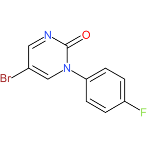 5-Bromo-1-(4-fluorophenyl)pyrimidin-2(1H)-one