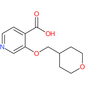 3-[(Tetrahydro-2H-pyran-4-yl)methoxy]isonicotinic acid