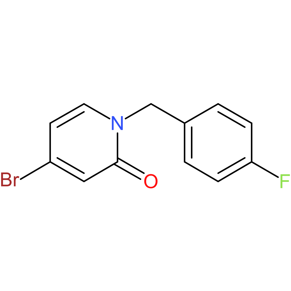 4-Bromo-1-(4-fluorobenzyl)pyridin-2(1H)-one