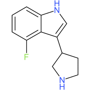 4-Fluoro-3-(pyrrolidin-3-yl)-1H-indole