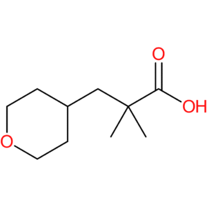 2,2-Dimethyl-3-(tetrahydro-2H-pyran-4-yl)propanoic acid