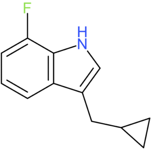 3-(Cyclopropylmethyl)-7-fluoro-1H-indole
