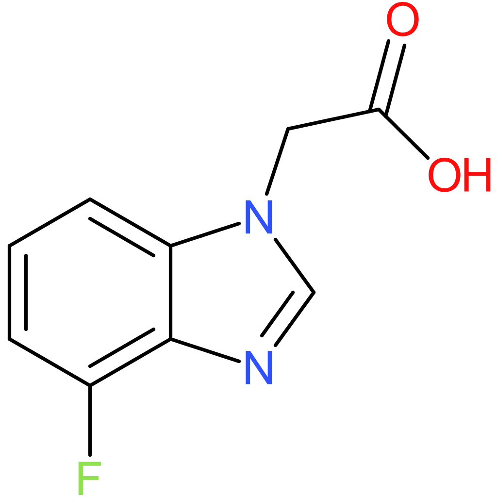 2-{4-Fluoro-1H-benzo[d]imidazol-1-yl}acetic acid