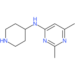 2,6-Dimethyl-N-(piperidin-4-yl)pyrimidin-4-amine