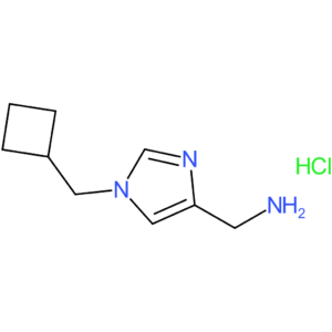 [1-(Cyclobutylmethyl)-1H-imidazol-4-yl]methanamine hydrochloride