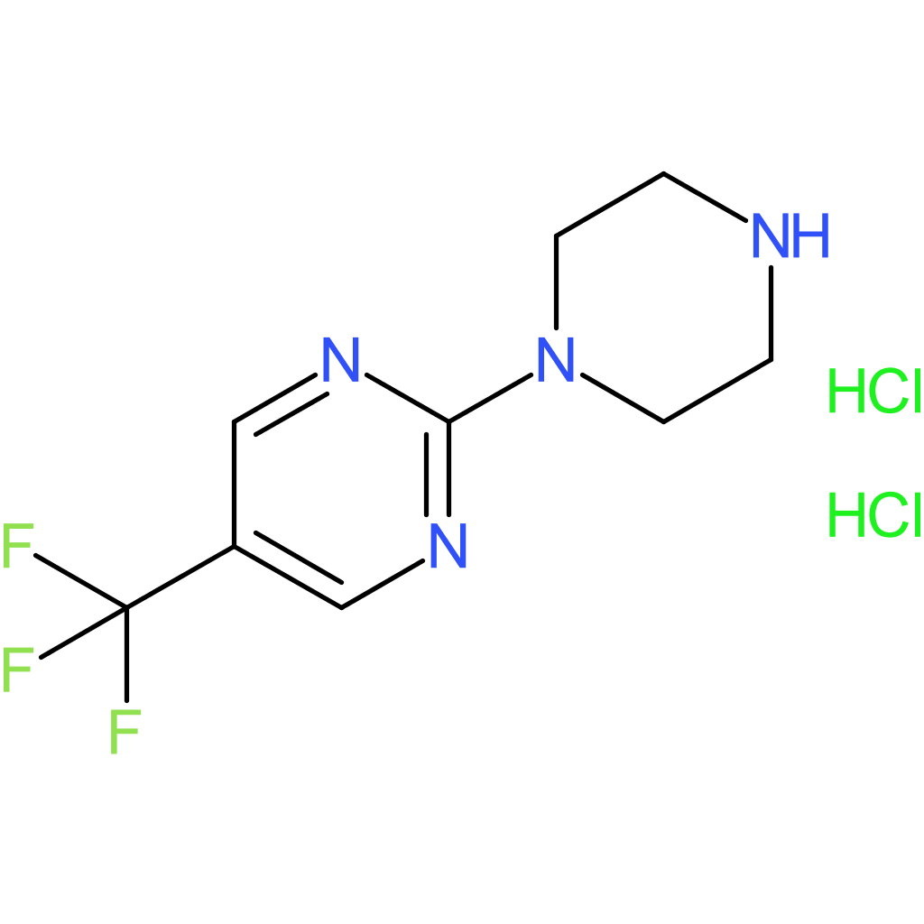 2-(Piperazin-1-yl)-5-(trifluoromethyl)pyrimidine dihydrochloride