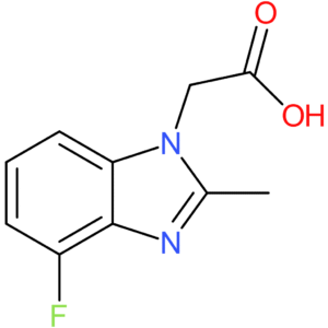 2-{4-Fluoro-2-methyl-1H-benzo[d]imidazol-1-yl}acetic acid