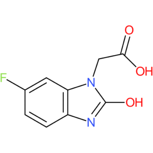 2-{6-Fluoro-2-oxo-2,3-dihydrobenzo[d]imidazol-1-yl}acetic acid