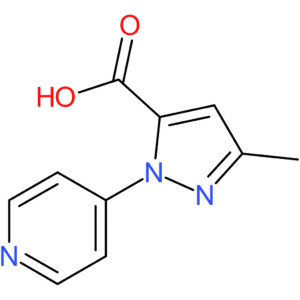 3-Methyl-1-(pyridin-4-yl)-1H-pyrazole-5-carboxylic acid