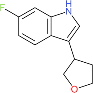 6-Fluoro-3-(tetrahydrofuran-3-yl)-1H-indole