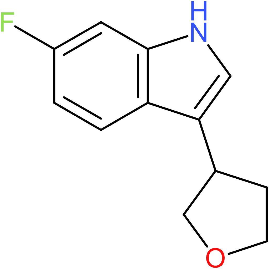 6-Fluoro-3-(tetrahydrofuran-3-yl)-1H-indole