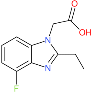 2-{2-Ethyl-4-fluoro-1H-benzo[d]imidazol-1-yl}acetic acid