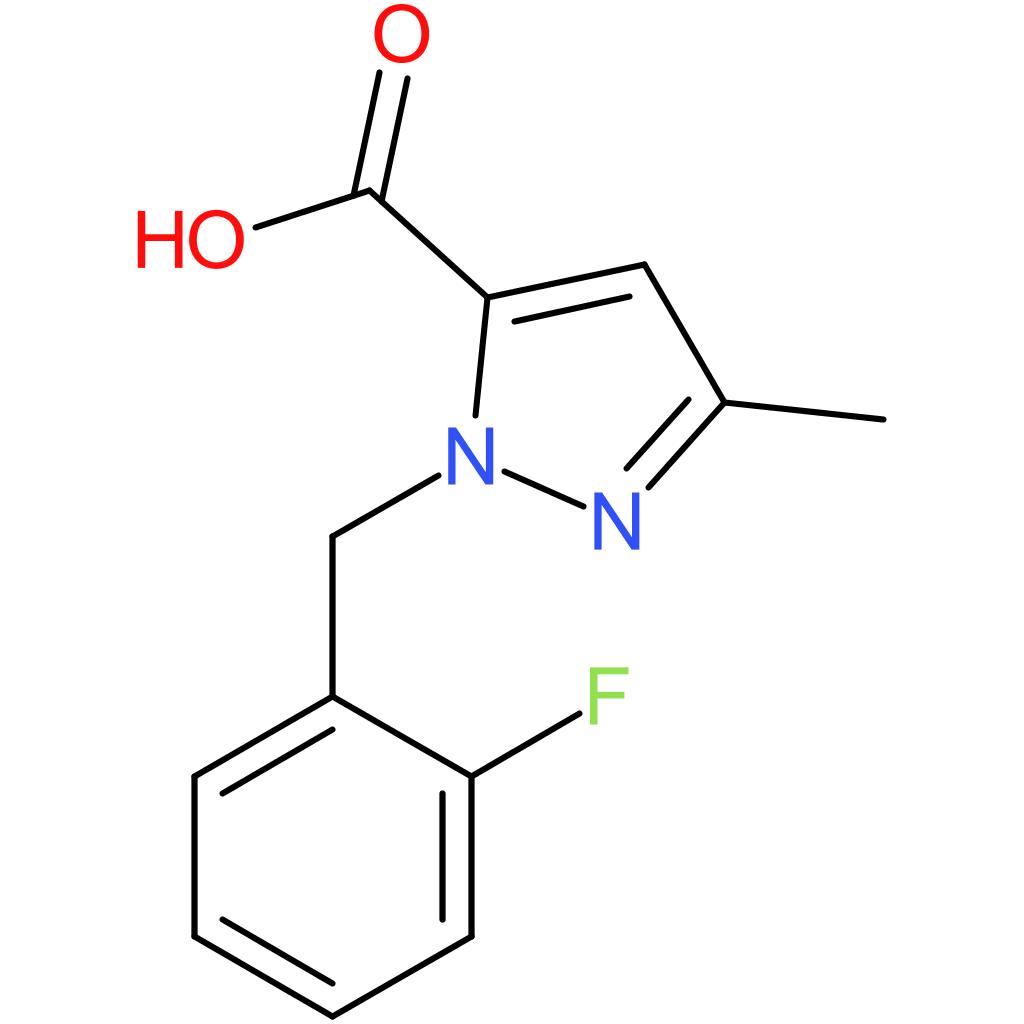 1-(2-Fluorobenzyl)-3-methyl-1H-pyrazole-5-carboxylic acid