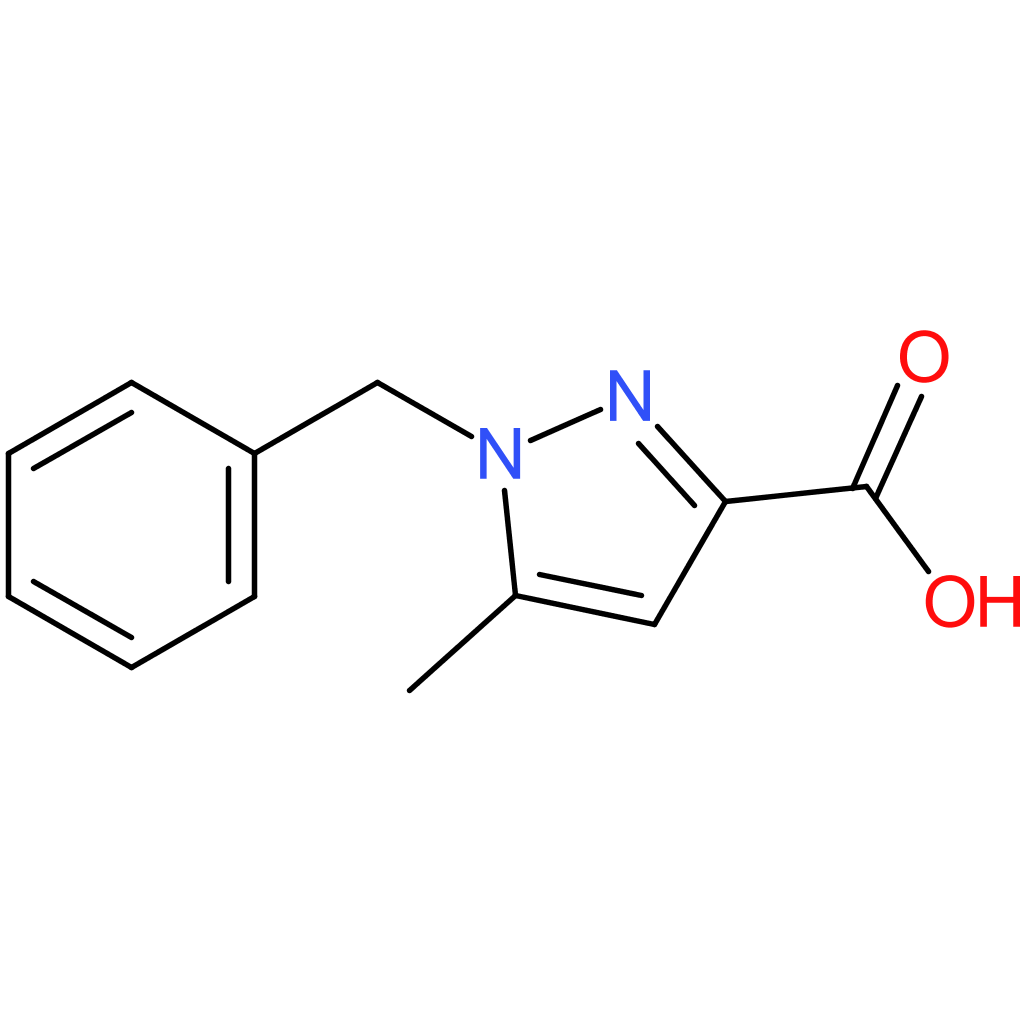 1-Benzyl-5-methyl-1H-pyrazole-3-carboxylic acid