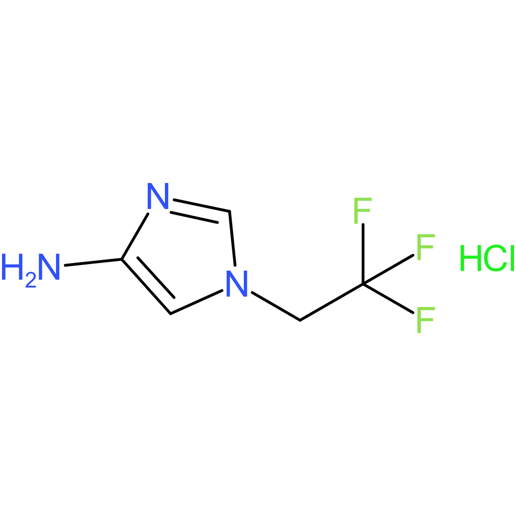 1-(2,2,2-Trifluoroethyl)-1H-imidazol-4-amine hydrochloride