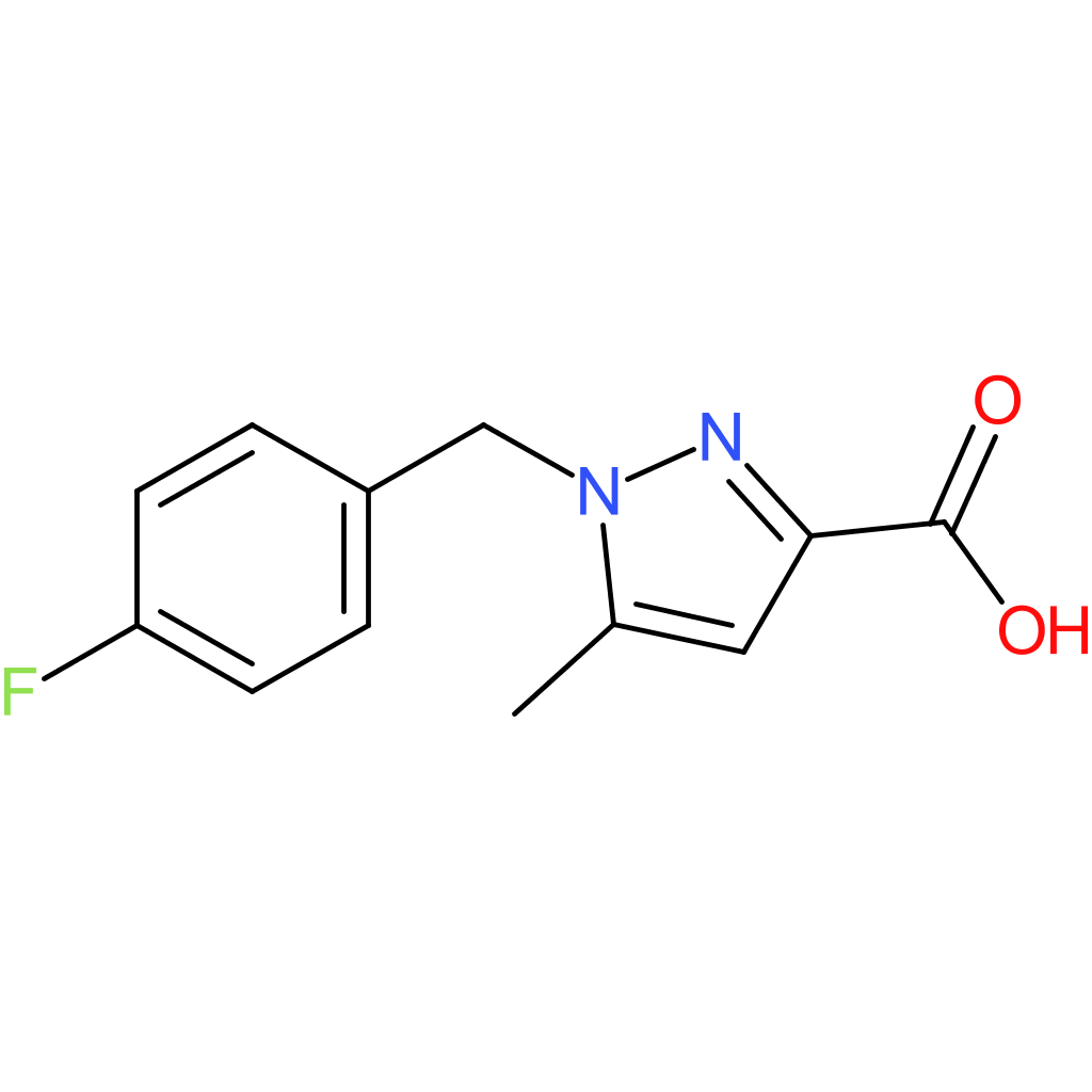 1-(4-Fluorobenzyl)-5-methyl-1H-pyrazole-3-carboxylic acid