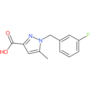 1-(3-Fluorobenzyl)-5-methyl-1H-pyrazole-3-carboxylic acid