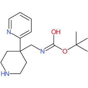 tert-Butyl [4-(pyridin-2-yl)piperidin-4-yl]methylcarbamate