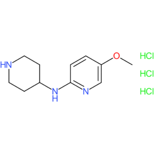 5-Methoxy-N-(piperidin-4-yl)pyridin-2-amine trihydrochloride