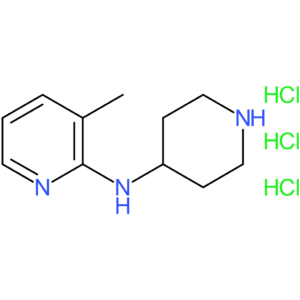 3-Methyl-N-(piperidin-4-yl)pyridin-2-amine trihydrochloride
