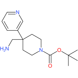 tert-Butyl 4-(aminomethyl)-4-(pyridin-3-yl)piperidine-1-carboxylate