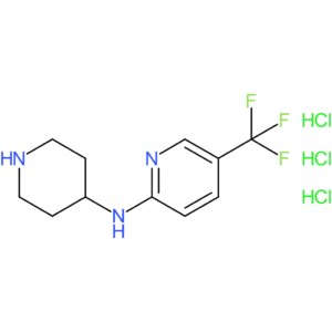 N-(Piperidin-4-yl)-5-(trifluoromethyl)pyridin-2-amine trihydrochloride