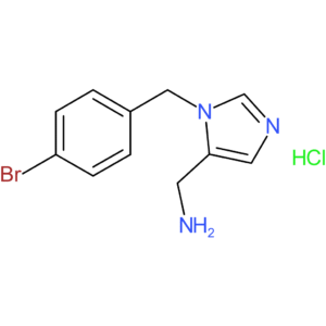 [1-(4-Bromobenzyl)-1H-imidazol-5-yl]methanamine hydrochloride