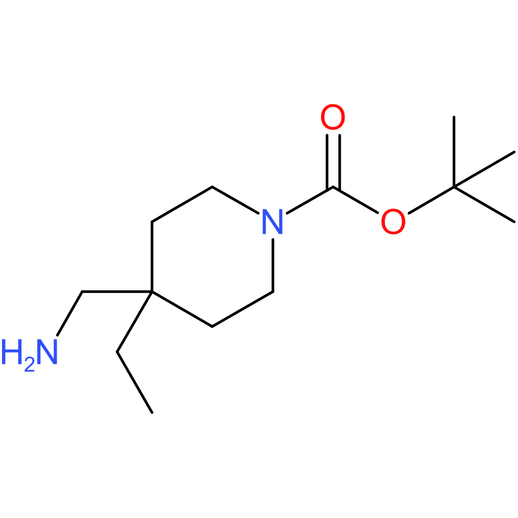 tert-Butyl 4-(aminomethyl)-4-ethylpiperidine-1-carboxylate