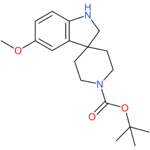 tert-Butyl 5-methoxy-1,2-dihydrospiro[indole-3,4′-piperidine]-1′-carboxylate