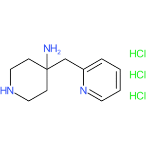 4-(Pyridin-2-ylmethyl)piperidin-4-amine trihydrochloride