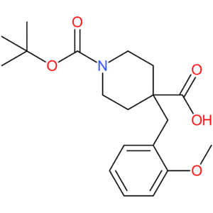 1-(tert-Butoxycarbonyl)-4-(2-methoxybenzyl)piperidine-4-carboxylic acid