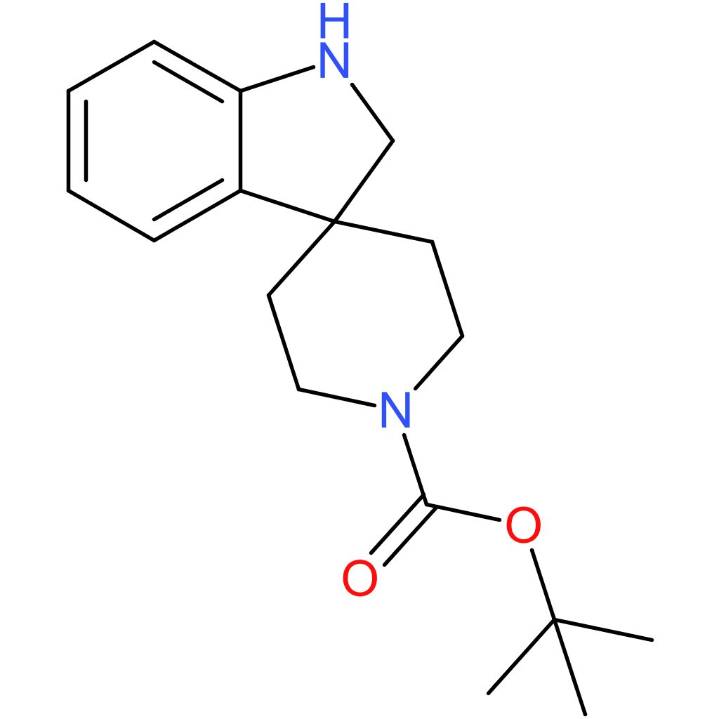 tert-Butyl 1,2-dihydrospiro[indole-3,4′-piperidine]-1′-carboxylate